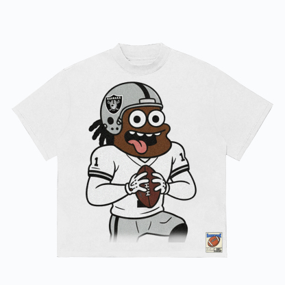 "Las Vegas Raider&No.7 gen" Hardknock Tee