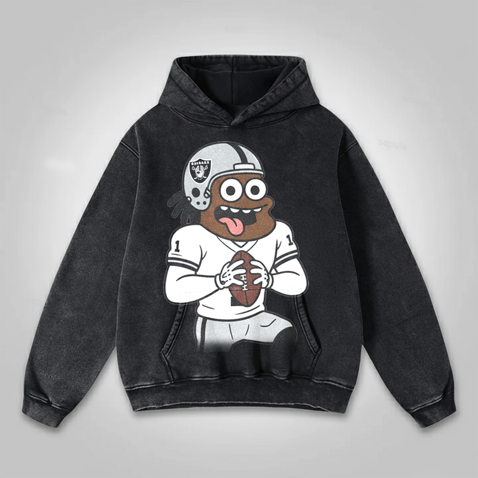 "Las Vegas Raider&No.1 Tucke" Hardknock Hoodie