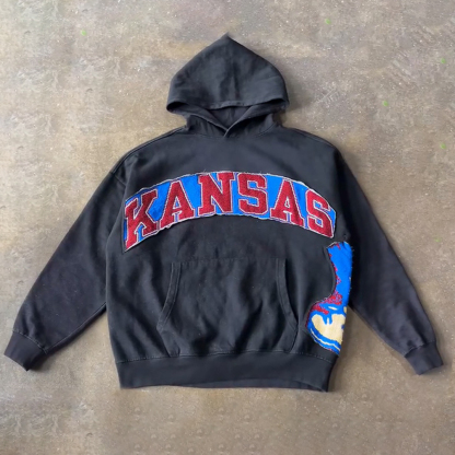 Kansas Jayhawks Vintage Hoodie