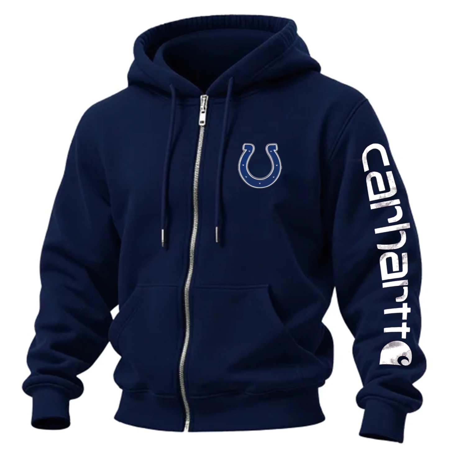 Indianapolis Colts Urban Zip-Up Hoodie With City-Inspired Design