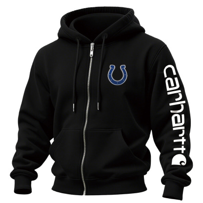Indianapolis Colts Urban Zip-Up Hoodie With City-Inspired Design