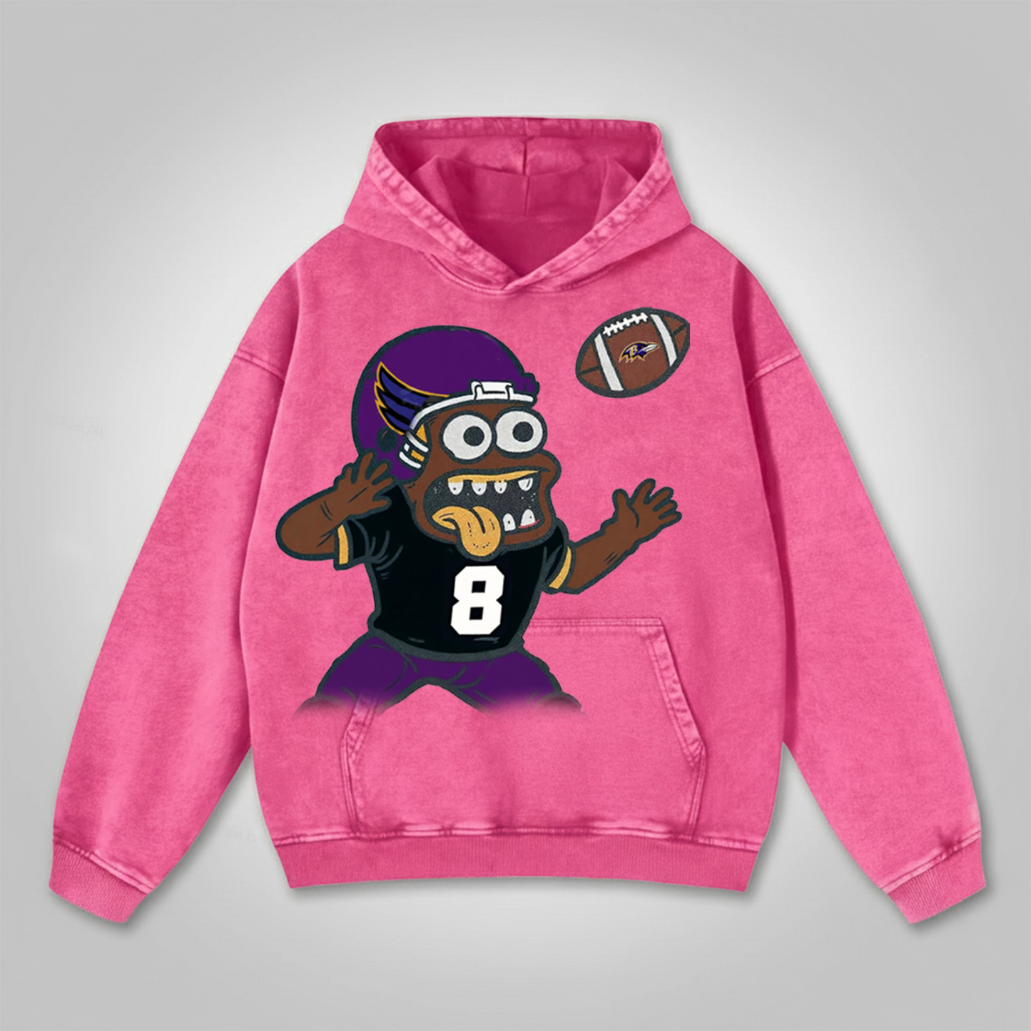 "Baltimore No.8 Jackson" Hardknock Hoodie