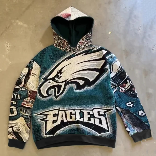 Eagles tapestry hoodie