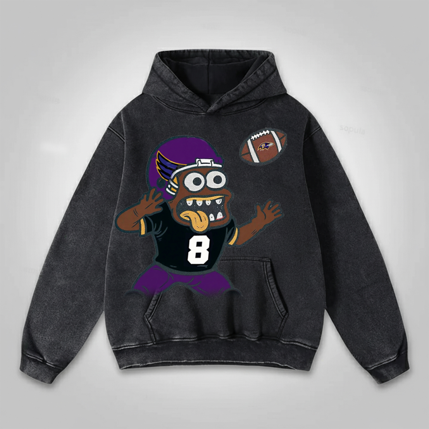 "Las Vegas Raider&Crosby 98'Hardknock Hoodie