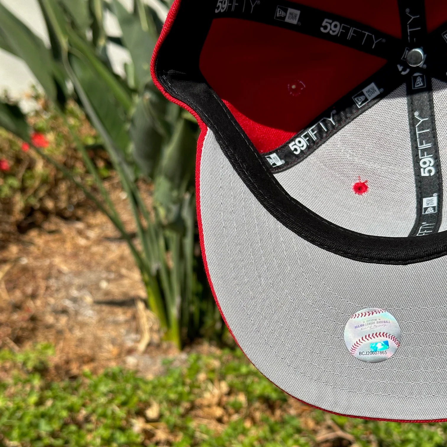 NEW ERA  59FIFTY RED 