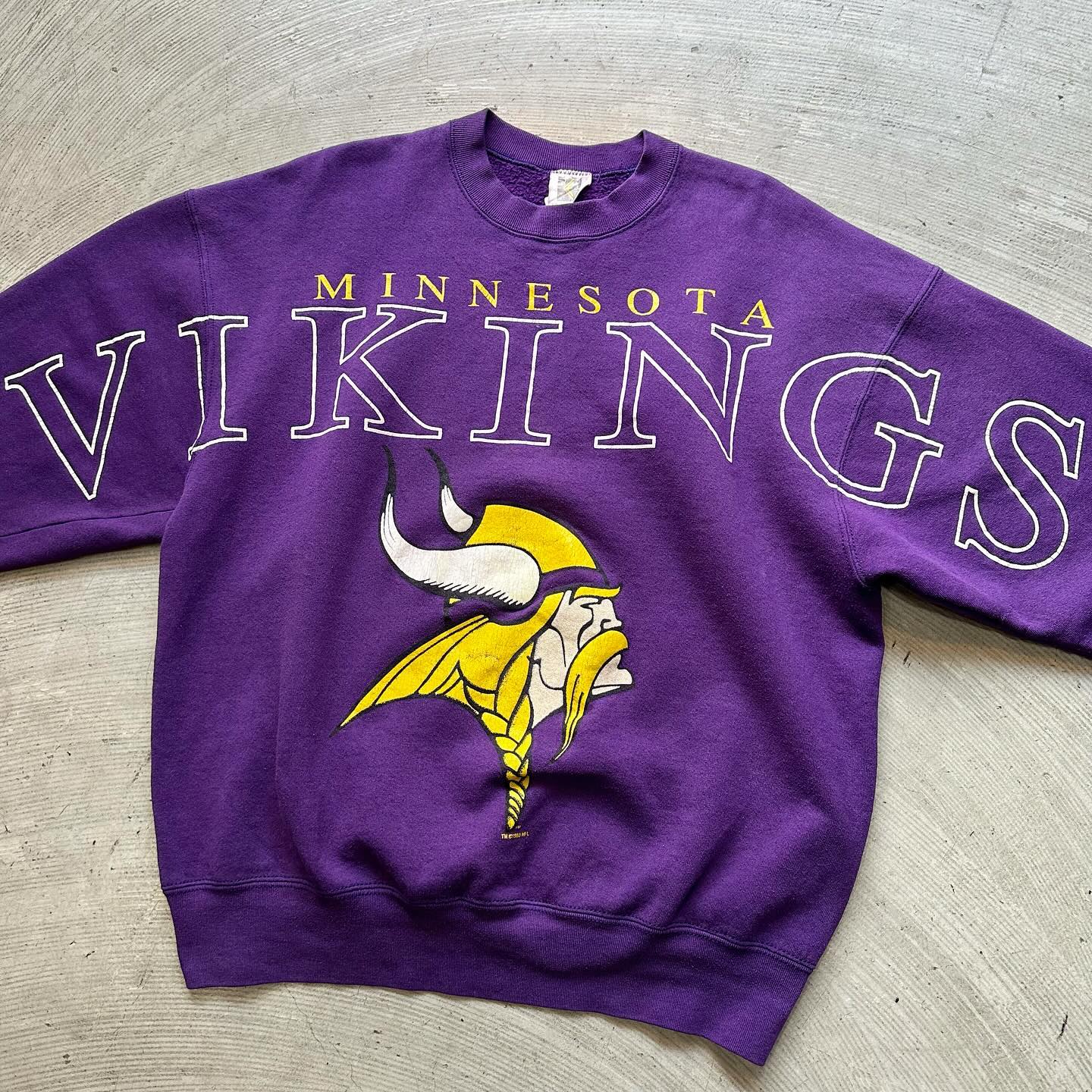 Vikings crew neck sweatshirt