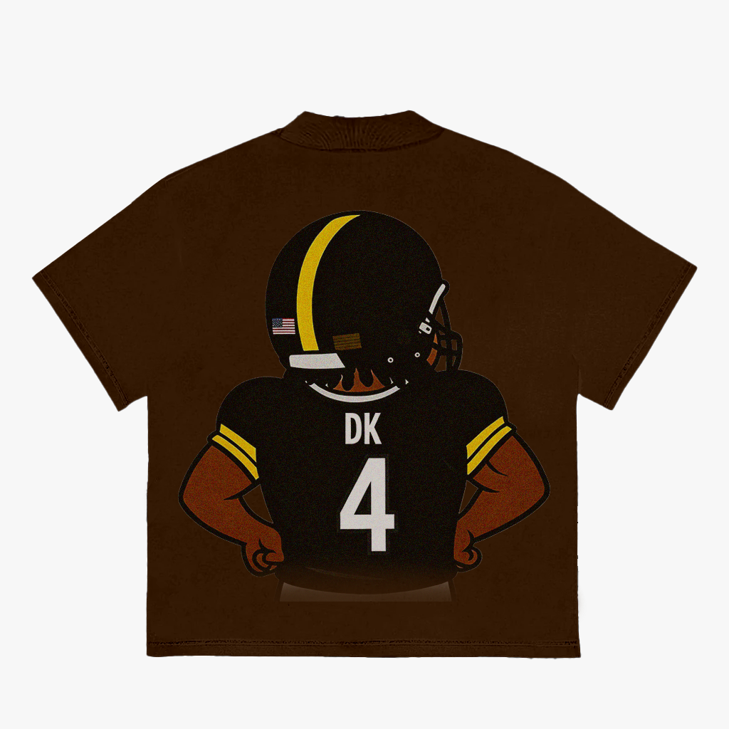 Number 4”DK" Hardknock Tee