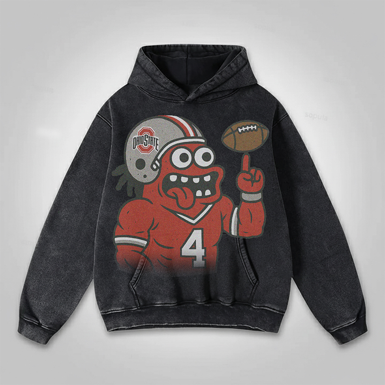 Columbus mascot hoodie