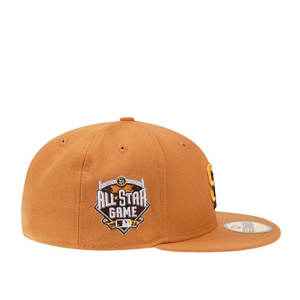 NEW ERA PADRES ALL STAR GAME  PANAMA TAN EDITION 59FIFTY FITTED HAT