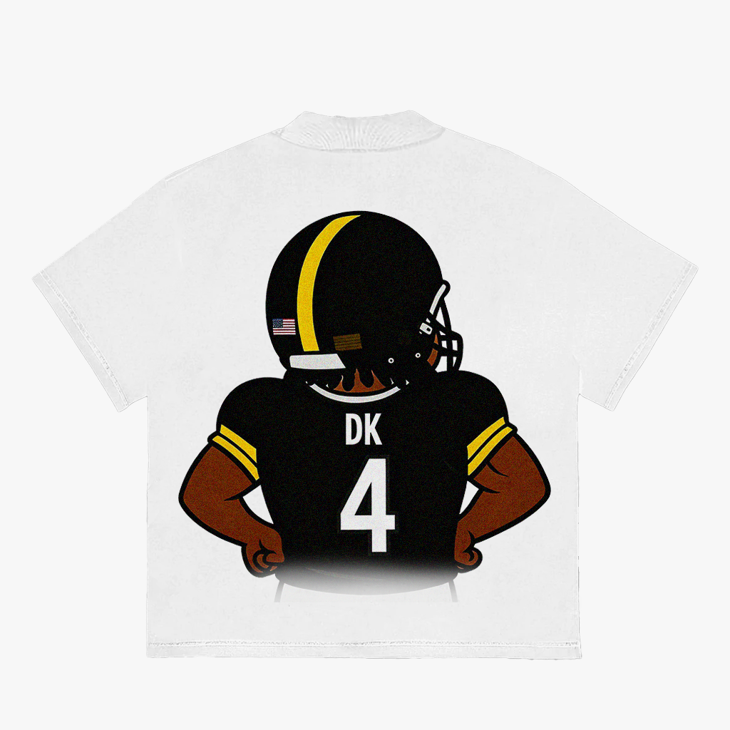 Number 4”DK" Hardknock Tee