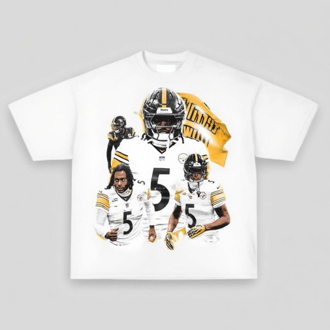 Pure cotton V2 TEE for rugby players