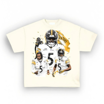 Pure cotton V2 TEE for rugby players