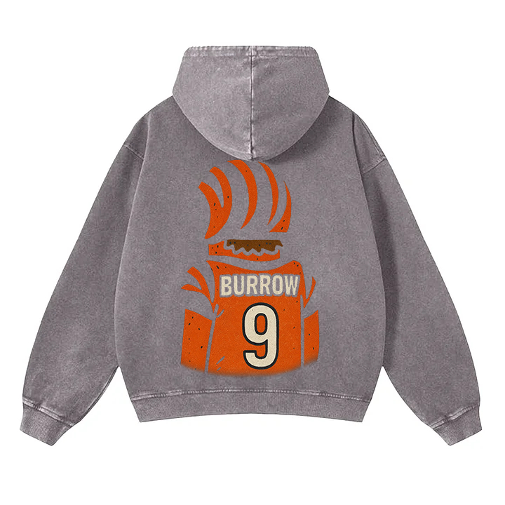 "Cincinnati cartoon hooded zipper sweatshirt"