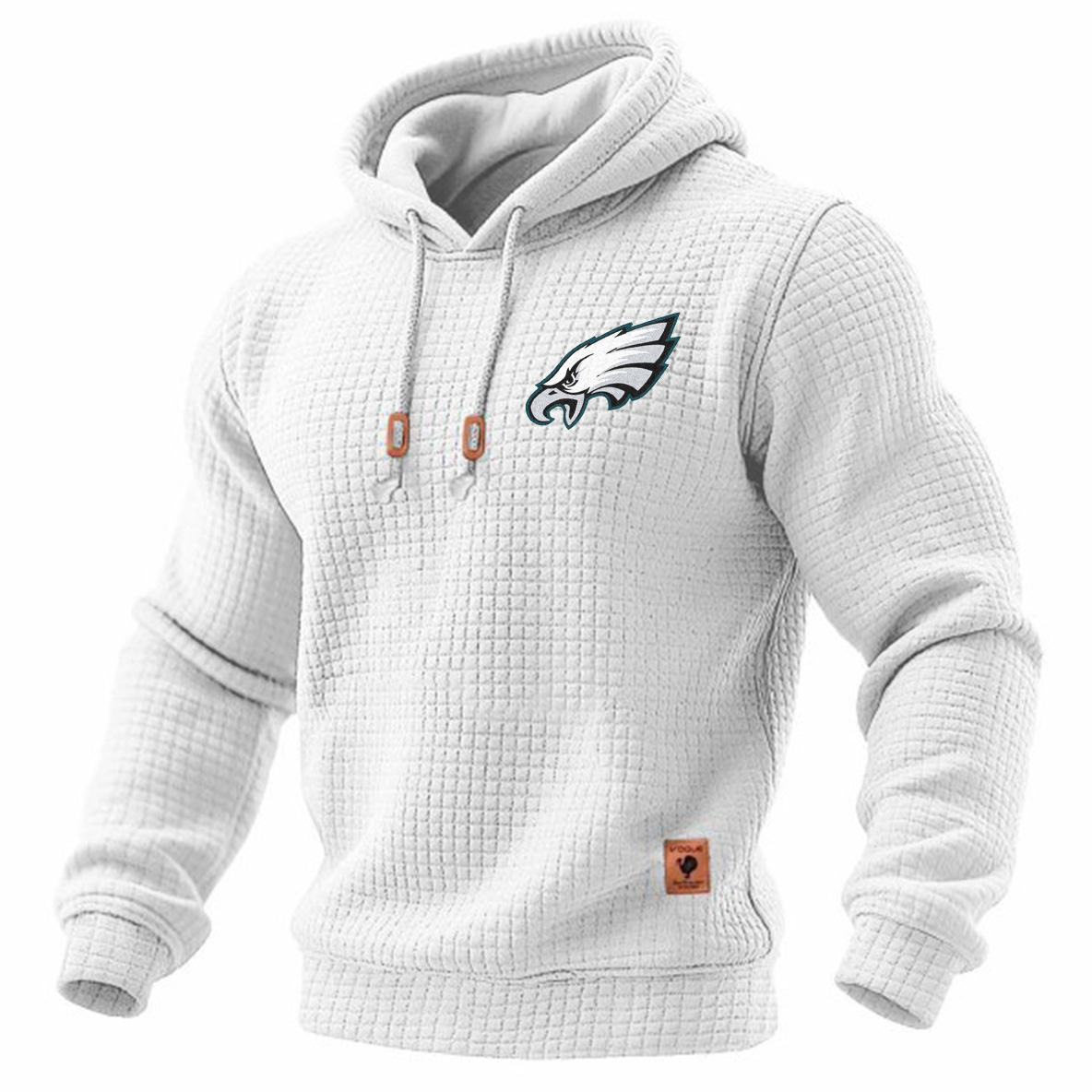 Carhartt × Philadelphia Eagles Head Logo Grid Fleece Lined Hoodie