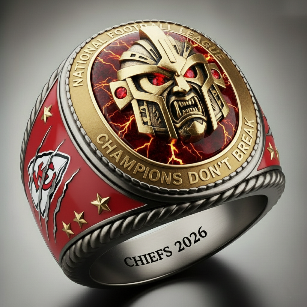 Legacy Champions Ring  3D Stereoscopic printing Multi-Team Edition