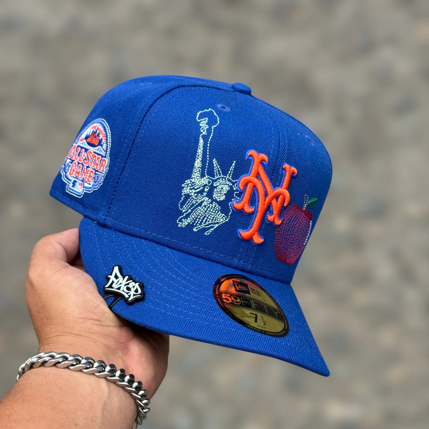  NEW ERA STATE STITCH 59FIFTY FITTED HAT - ROYAL