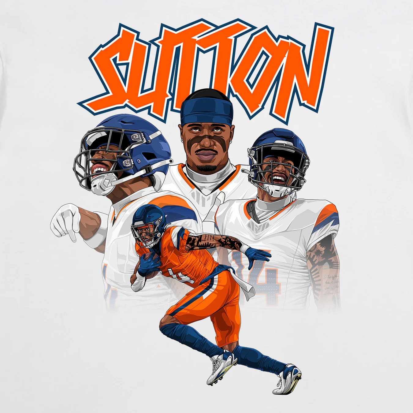 Courtland Suttons -White Tee