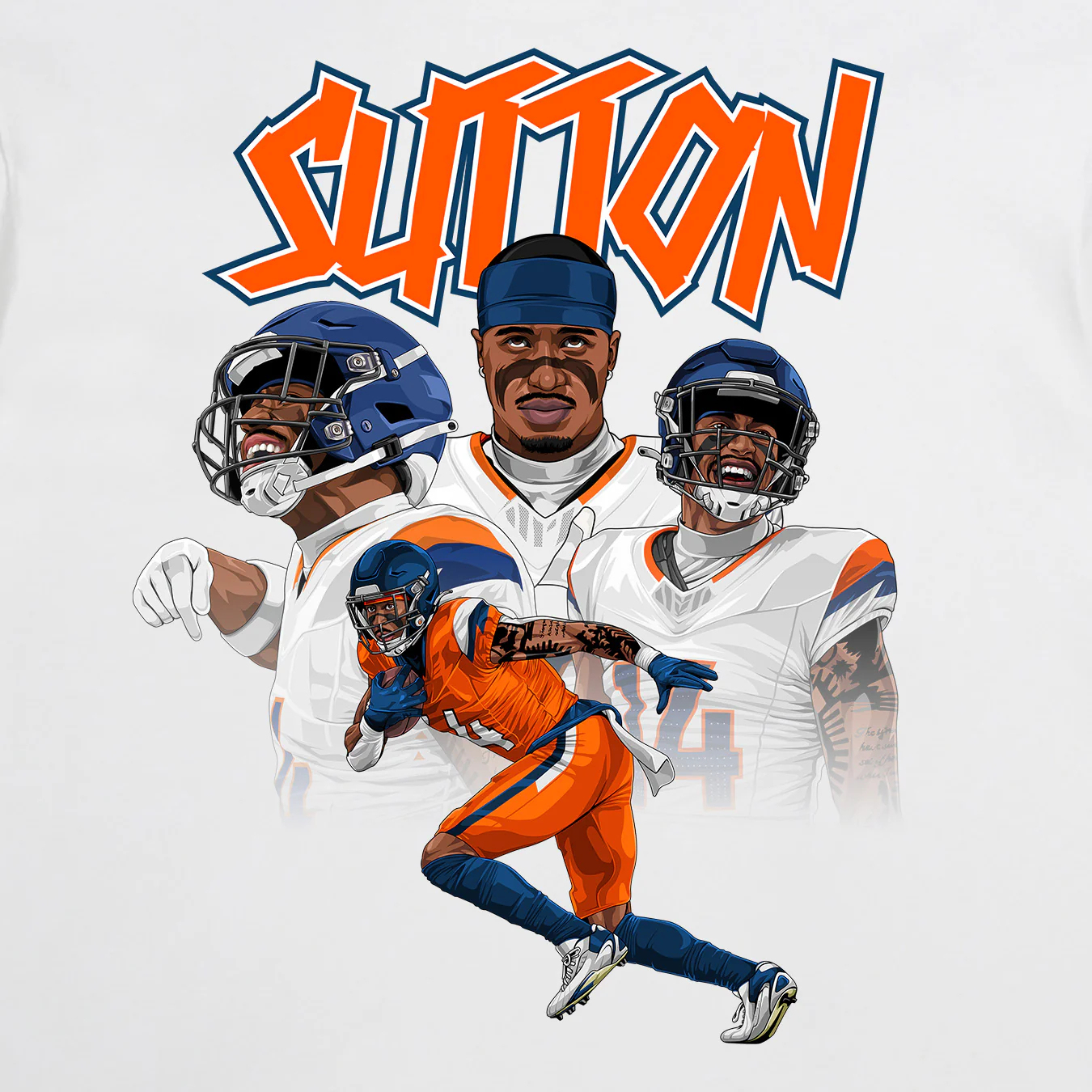 Courtland Suttons -White Tee