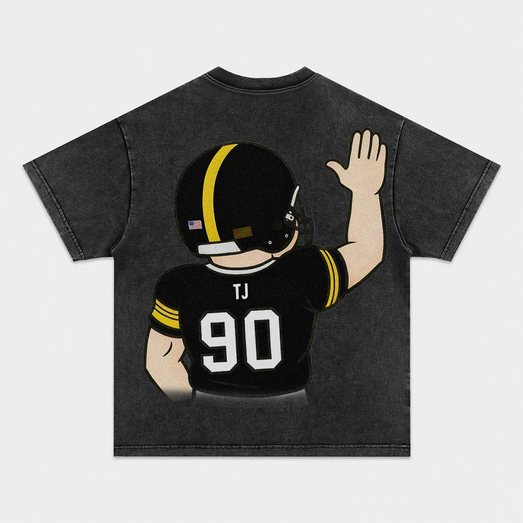 ”Number 90 TJ " Hardknock Tee