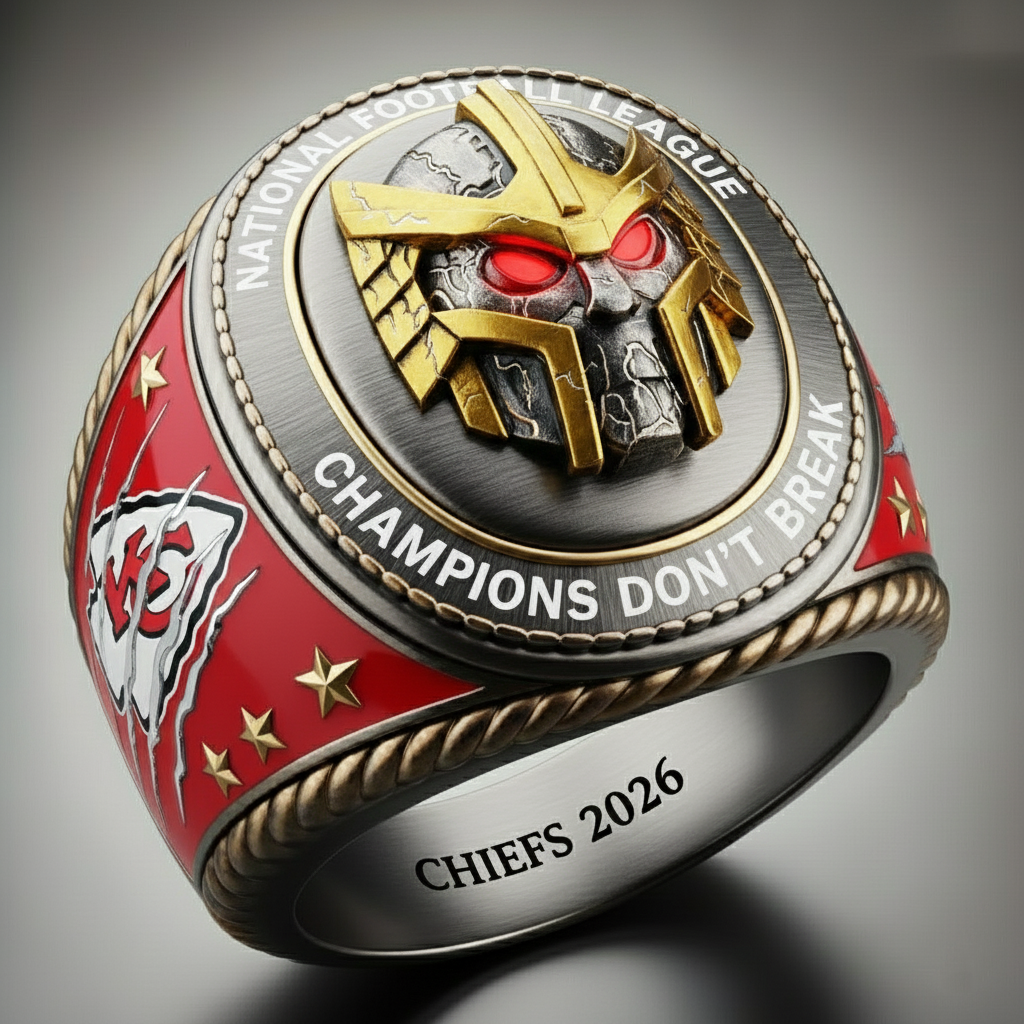 Legacy Champions Ring  3D Stereoscopic printing Multi-Team Edition