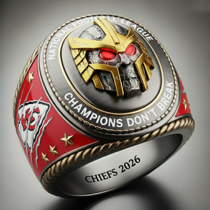 Legacy Champions Ring  3D Stereoscopic printing Multi-Team Edition
