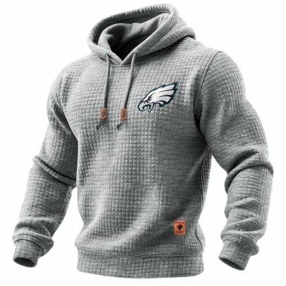 Carhartt × Philadelphia Eagles Head Logo Grid Fleece Lined Hoodie