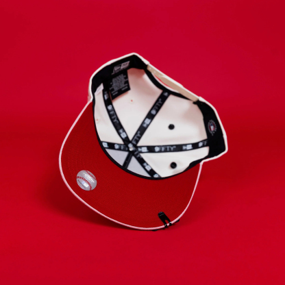 NEW ERA  9FIFTY A-FRAME CHROME/ SOFT PINK SNAPBACK W/ ROSES