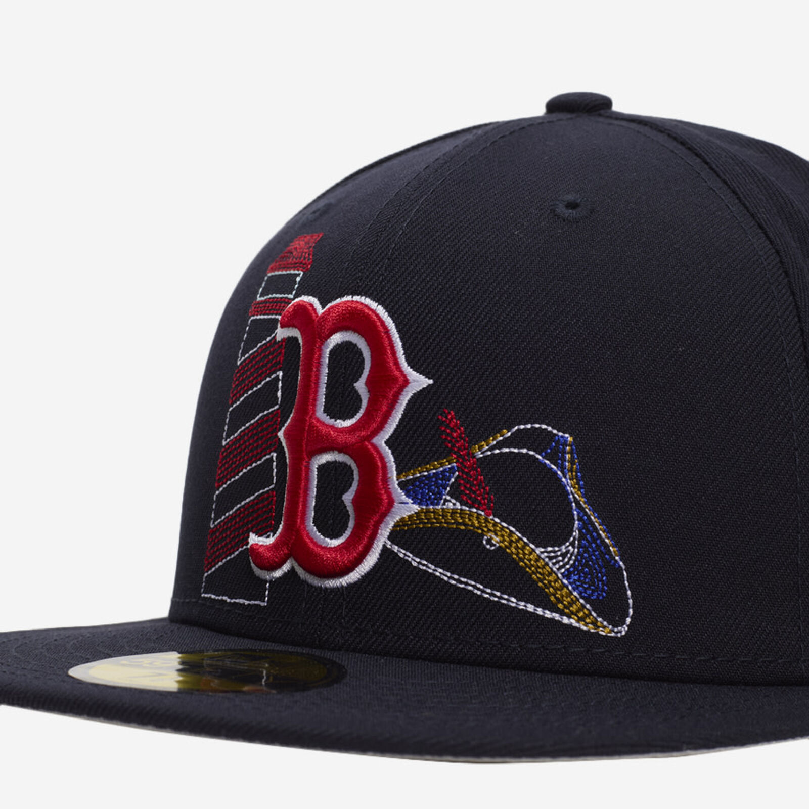 NEW ERA 59FIFTY  RED SOX STATE STITCH FITTED HAT