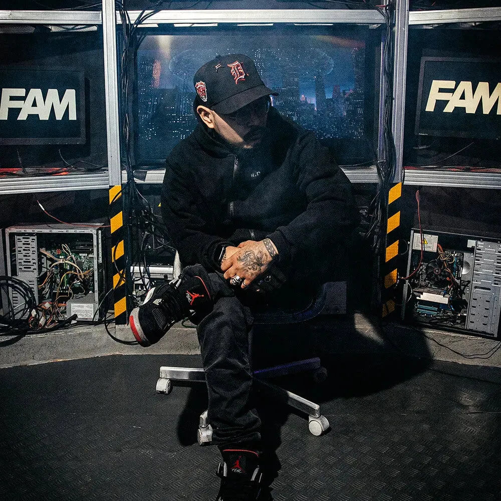 NEW ERA DETROIT TIGERS  ALL STAR GAME 2005 BLACK / RED EMBROIDERED CASUAL BASEBALL CAP