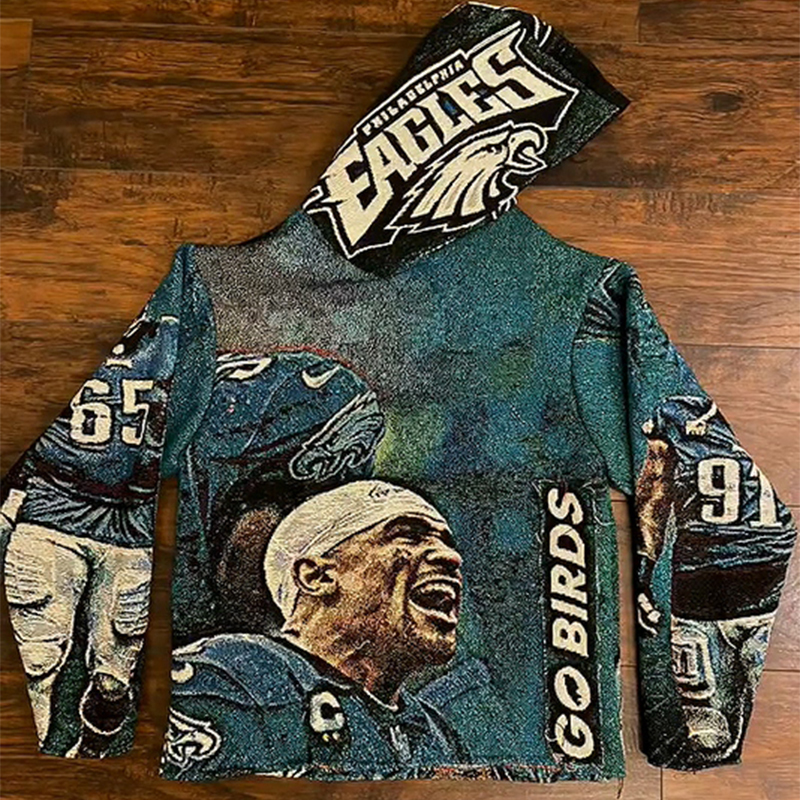 Philadelphia Eagles Custom Tapestry Hoodie