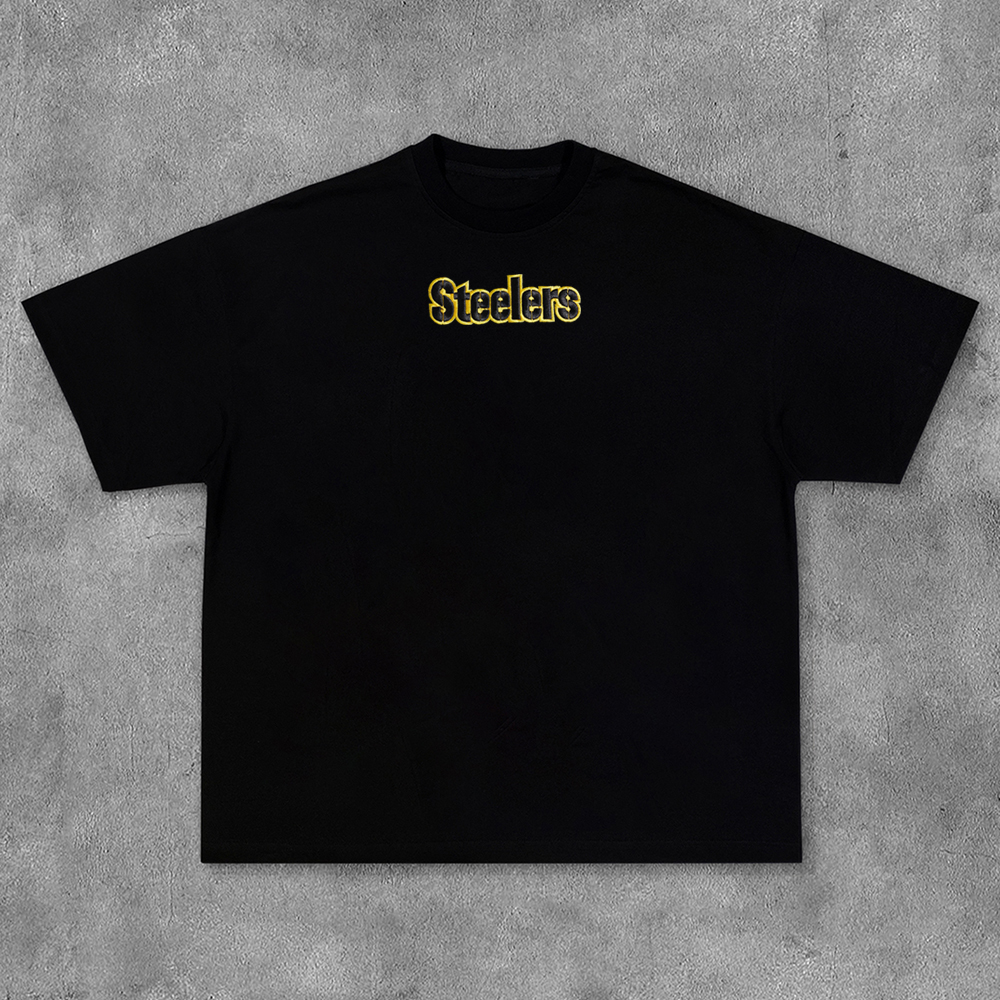 Personalized Pittsburgh Print Short Sleeve T-Shirt