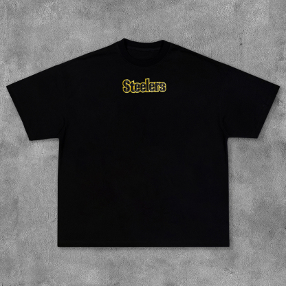 Personalized Pittsburgh Print Short Sleeve T-Shirt