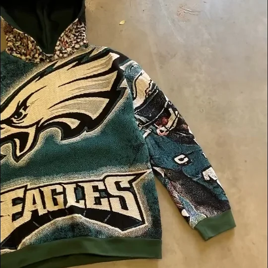 Eagles tapestry hoodie