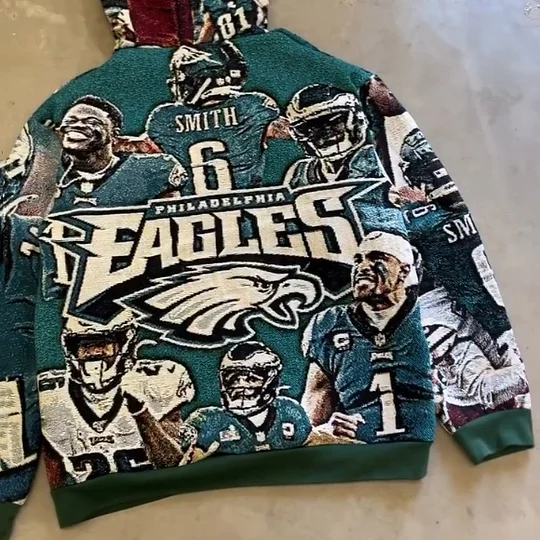 Eagles tapestry hoodie