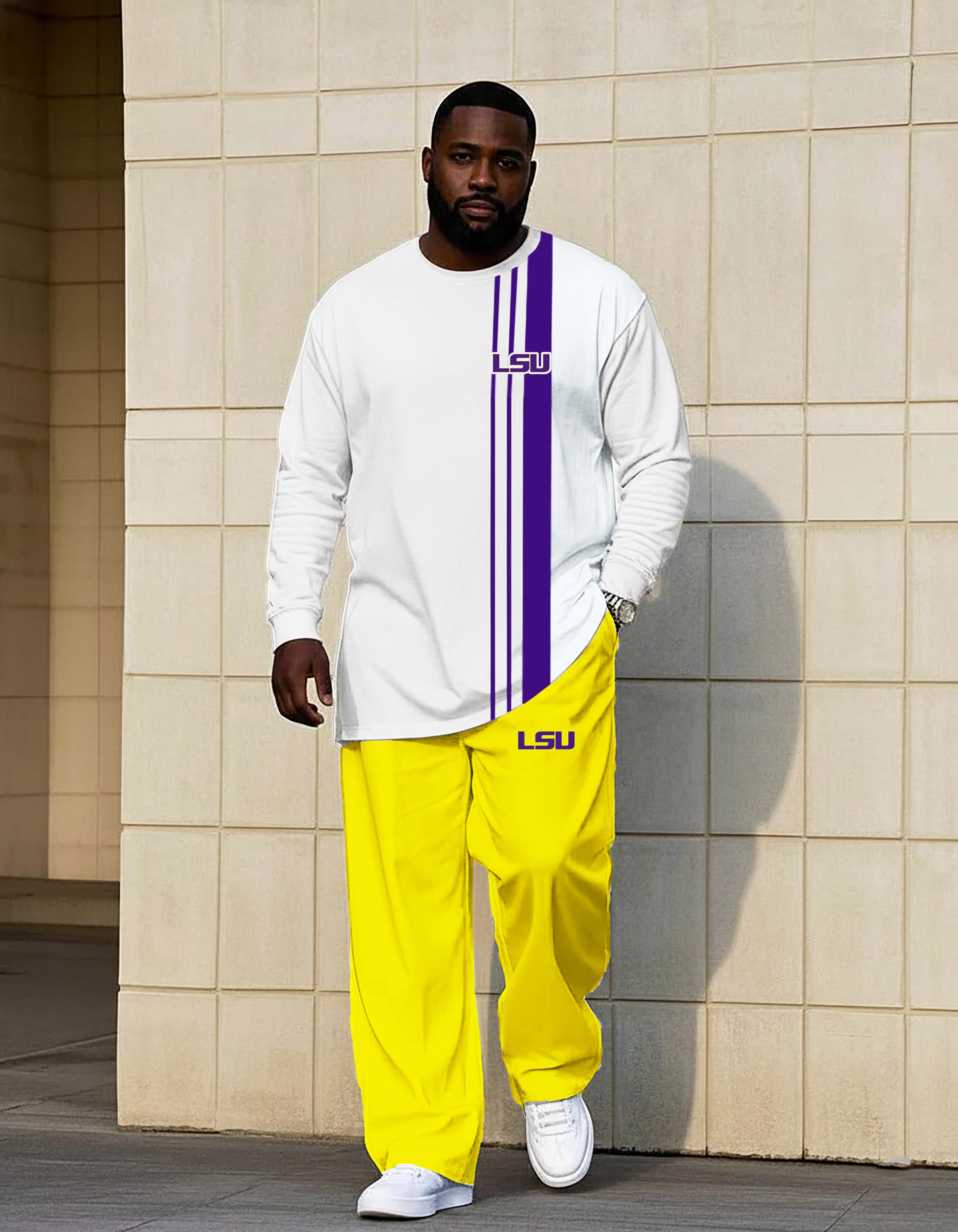 Big & Tall Men's official sportswear from LSU Tigers