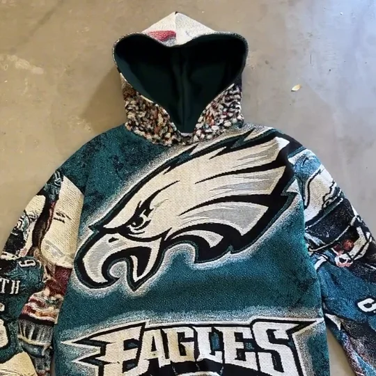 Eagles tapestry hoodie