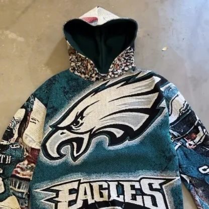 Eagles tapestry hoodie