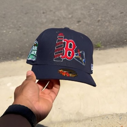 NEW ERA 59FIFTY  RED SOX STATE STITCH FITTED HAT