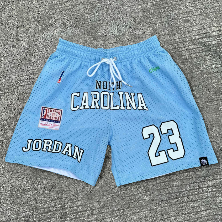 No.23 Print Mesh Sports Shorts