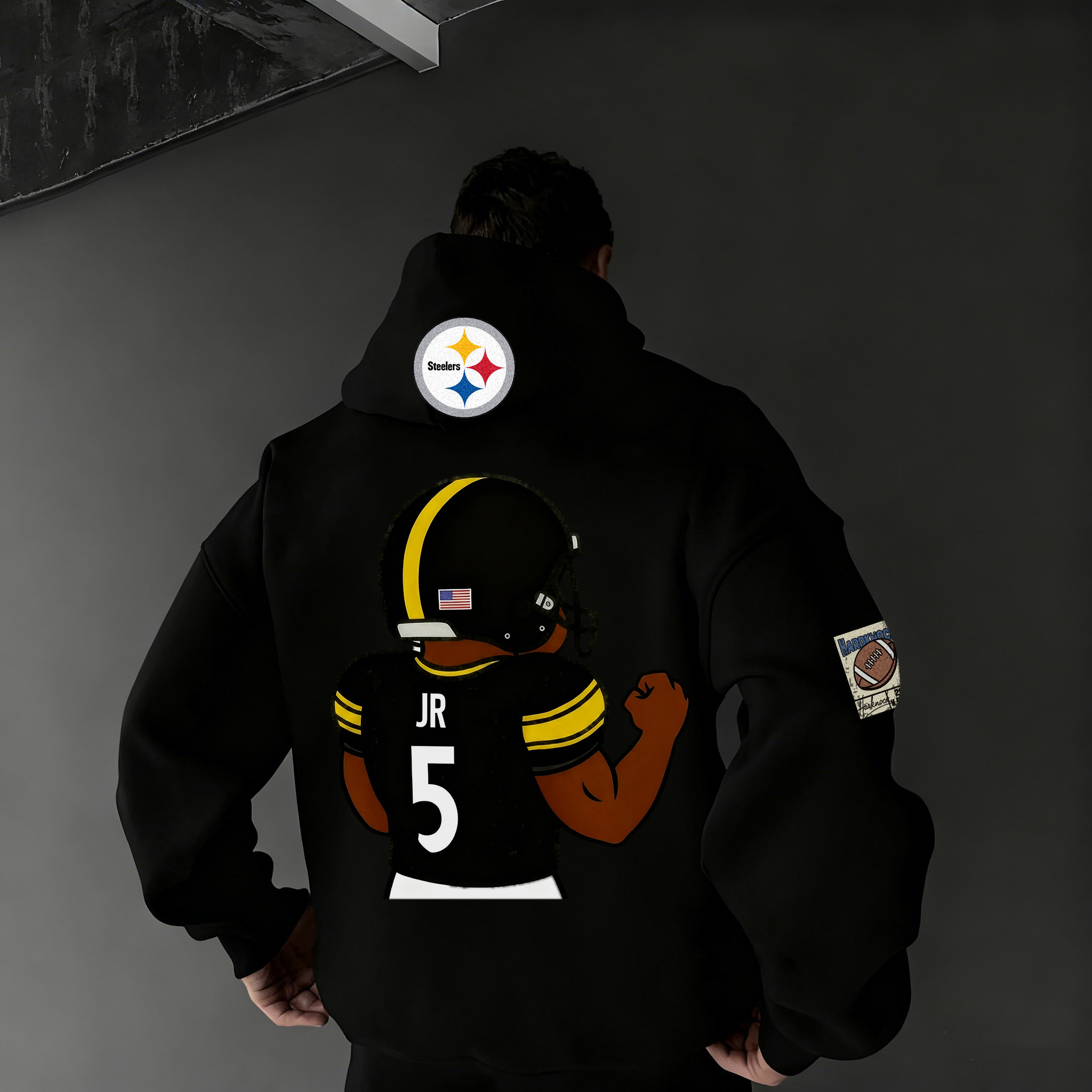 Number 5”JR" Hardknock Hoodie