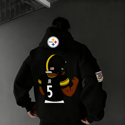 Number 5”JR" Hardknock Hoodie