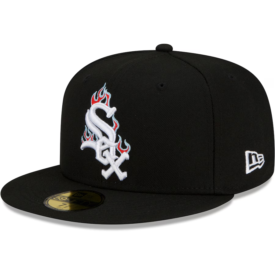 MLB Chicago White Sox New Era Black 2005 World Series Team Embroidered Casual Baseball Cap