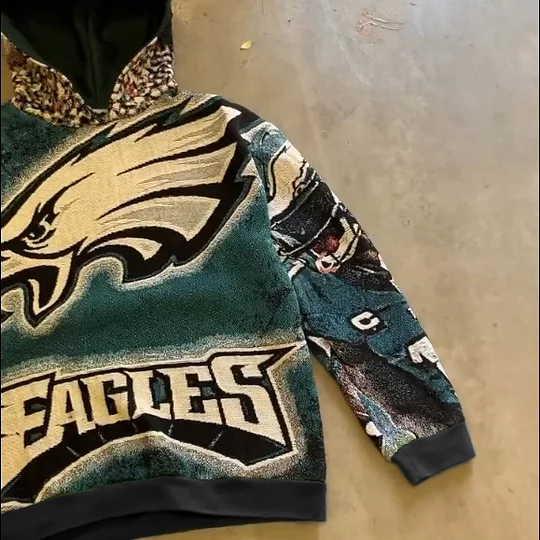 Eagles tapestry hoodie