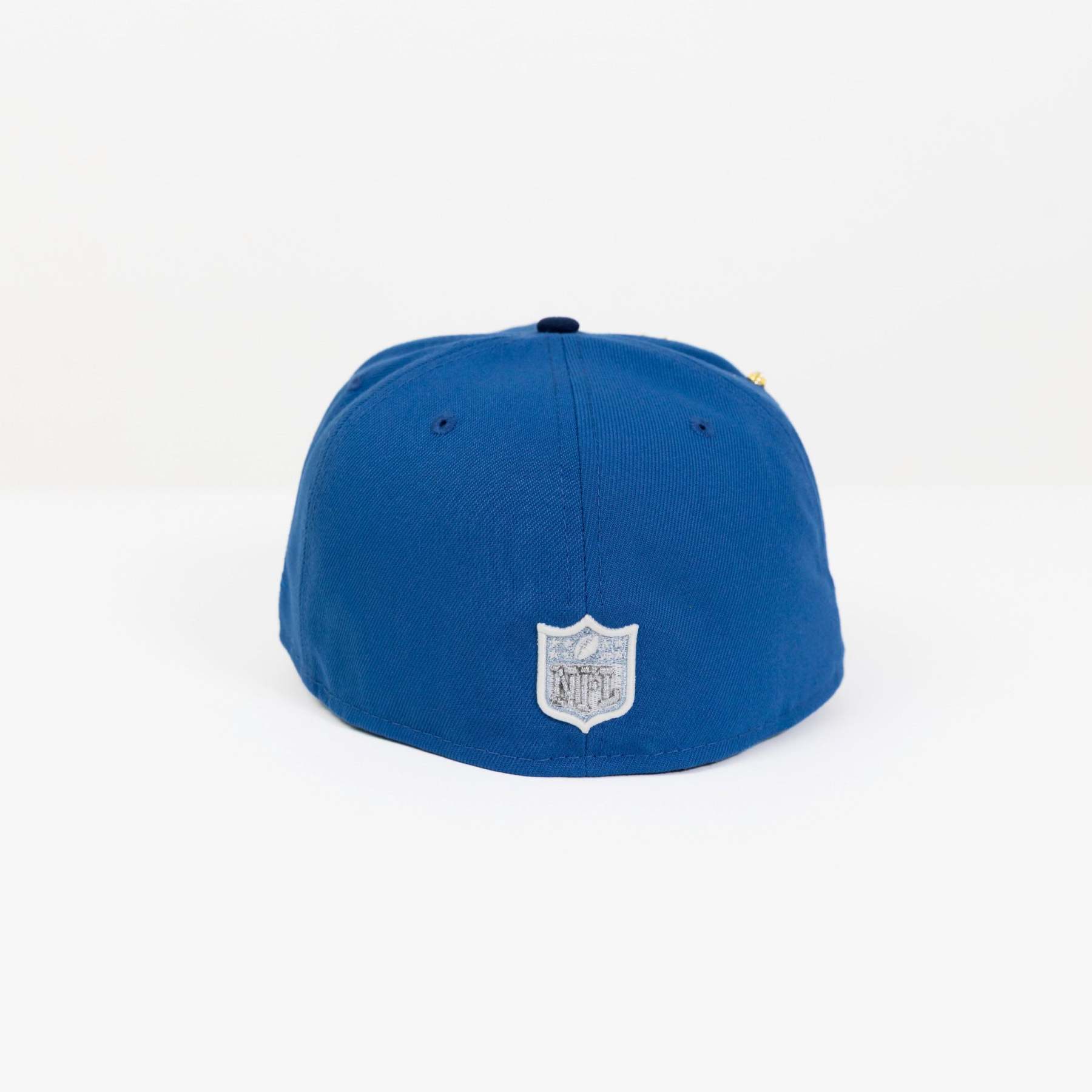 NEW ERA EXCLUSIVE 59FIFTY COBALT BLUE LAS VEGAS RAIDERS W/ XXXVII SUPER BOWL SIDE PATCH