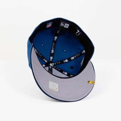 NEW ERA EXCLUSIVE 59FIFTY COBALT BLUE LAS VEGAS RAIDERS W/ XXXVII SUPER BOWL SIDE PATCH