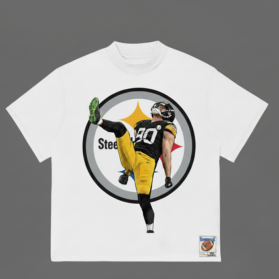 ”T. J. Watt Pittsburgh Number 90# " Hardknock Tee