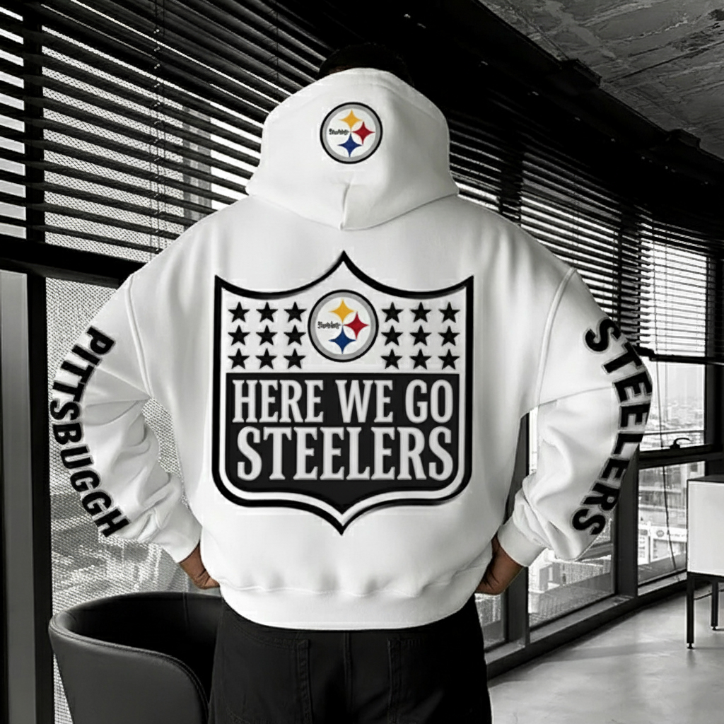 Unisex Rugby Championship Team Design Print Oversized Casual Hoodie