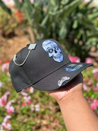 NEW ERA EXCLUSIVE 9FIFTY BLACK DALLAS COWBOYS "CALAVERA" SNAPBACK