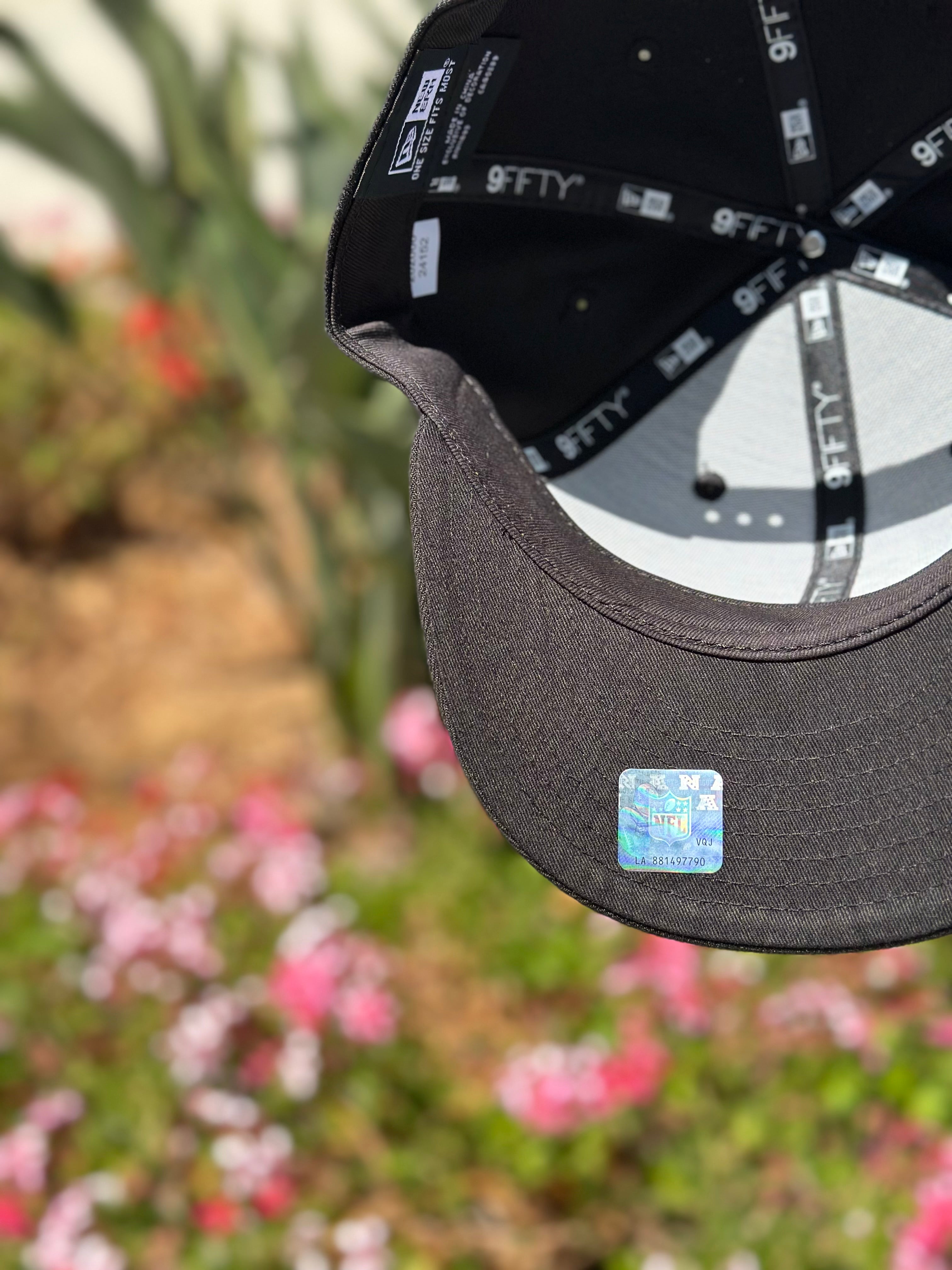 NEW ERA EXCLUSIVE 9FIFTY BLACK DALLAS COWBOYS "CALAVERA" SNAPBACK