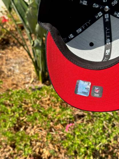 NEW ERA EXCLUSIVE 59FIFTY EMERALD GREEN SAN FRANCISCO 49ERS W/ SUPERBOWL XXIV SIDE PATCH